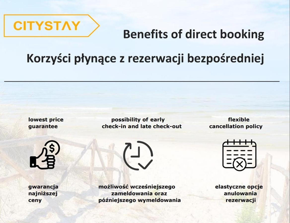 Citystay Abaltica Sopot Kültér fotó